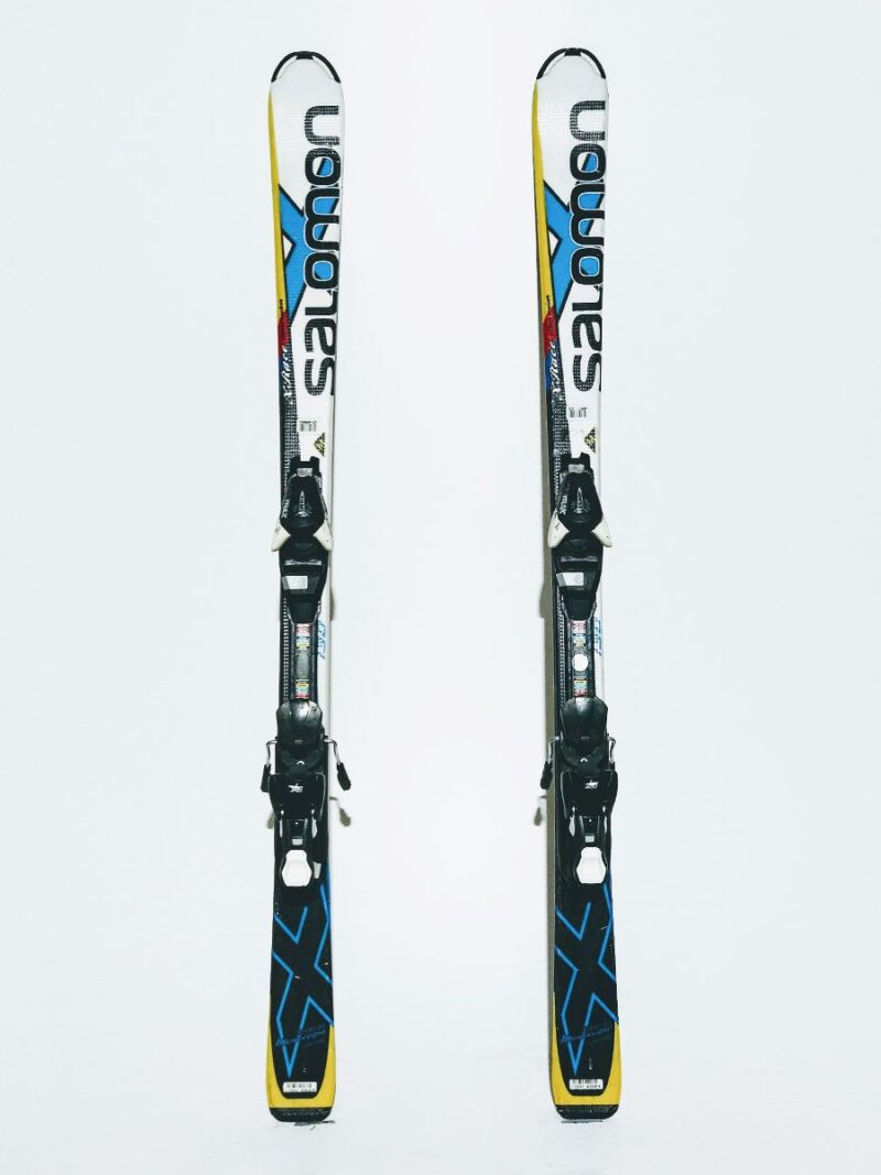 Schiuri Salomon XRace Jr Albastre