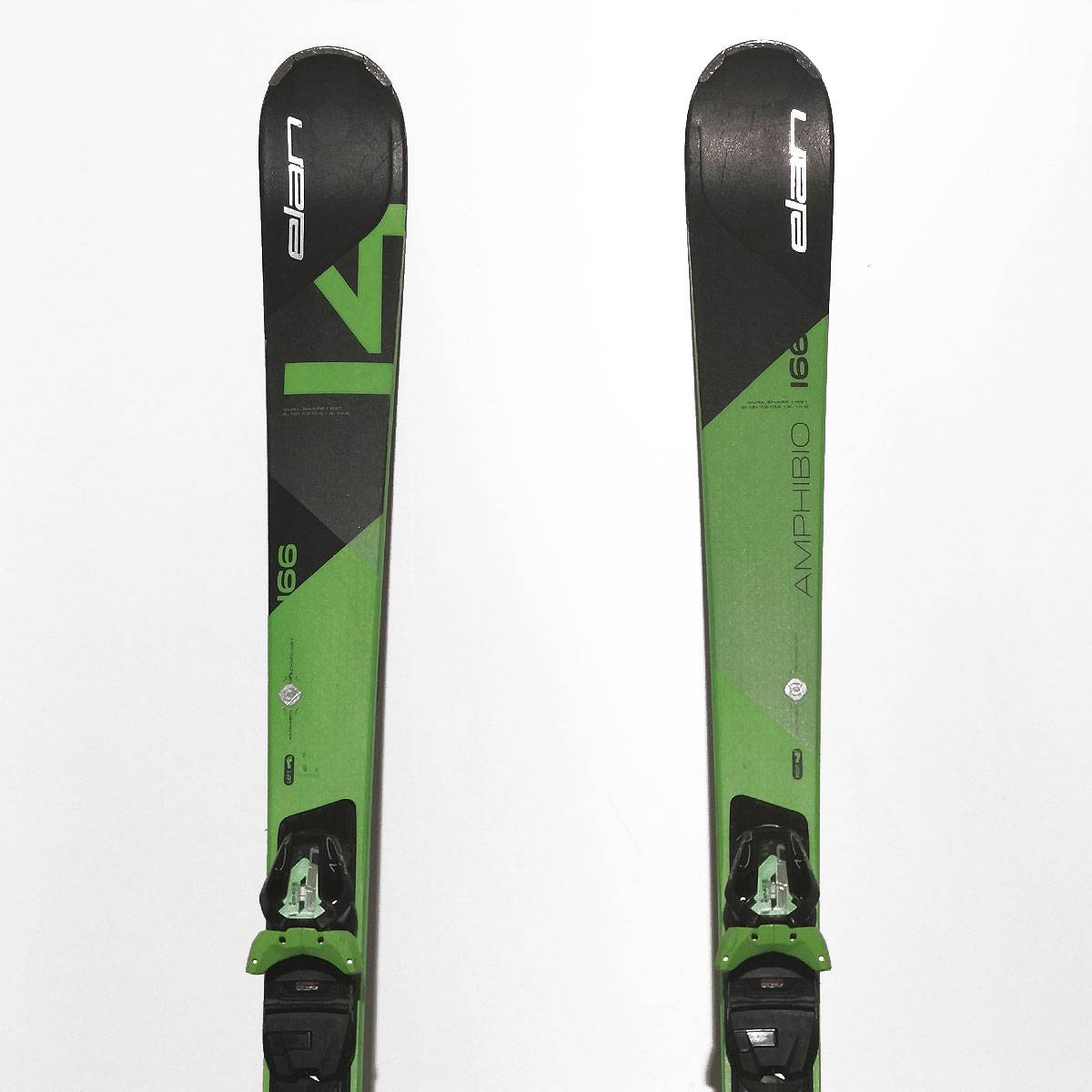 Schiuri Elan Amphibio 14 Mono TI Negru/Verde