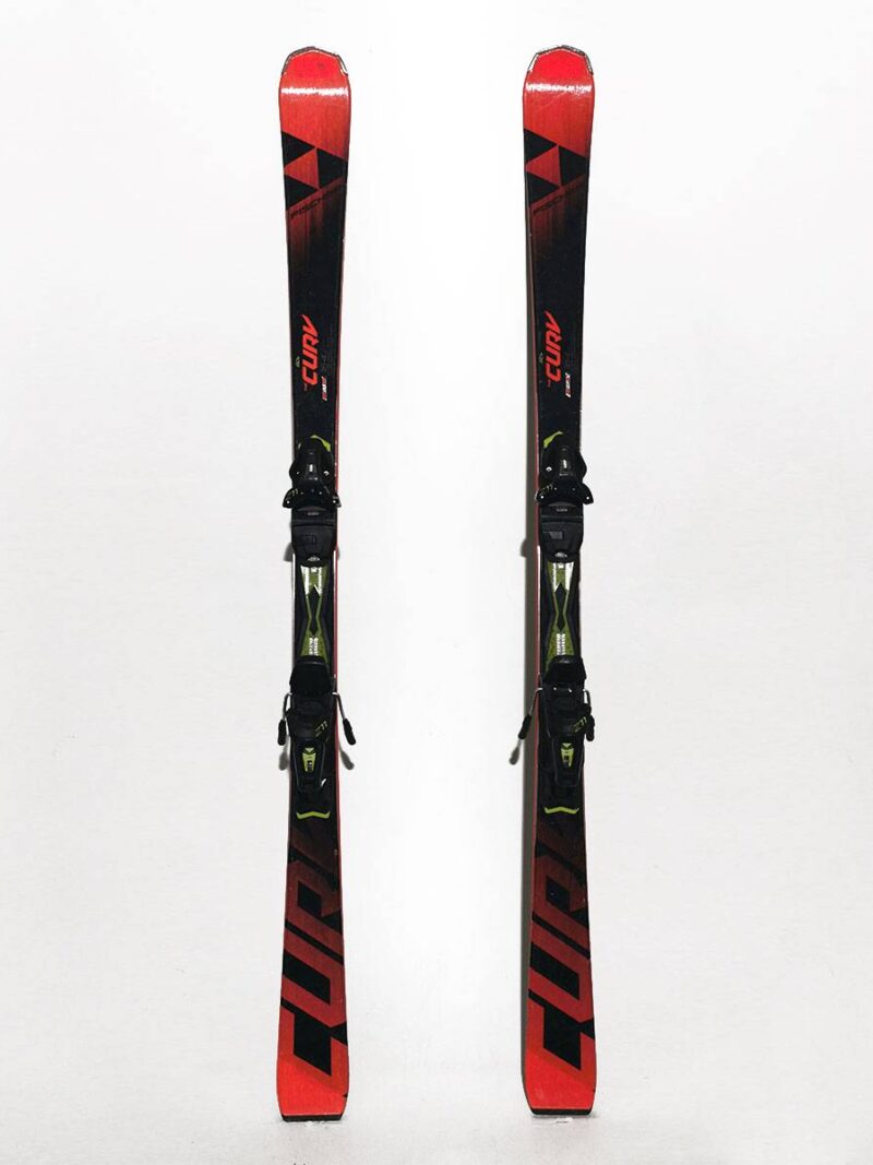 Schiuri Fischer RC4 The Curv Triple Radius Negru/Rosu