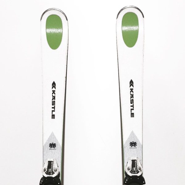Schiuri Kastle DX 73 Negru/Alb