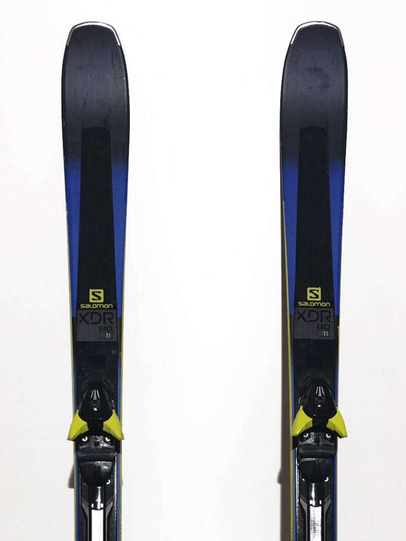 Schiuri Salomon XDR 80 TI Albastre