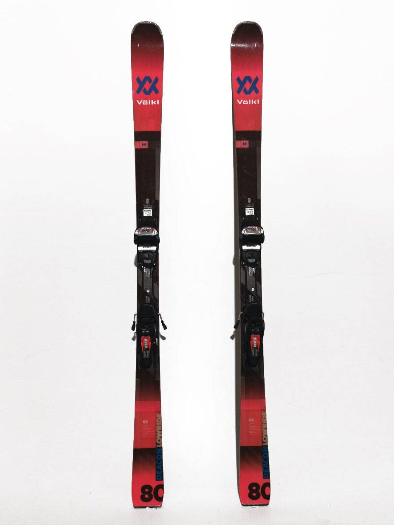 Schiuri Volkl Deacon Lowrider 80 Negru/Rosu