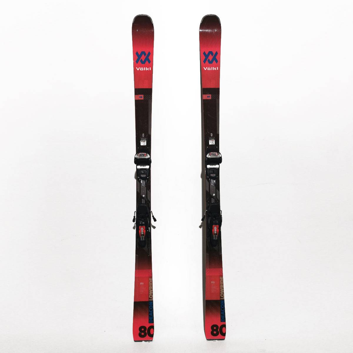 Schiuri Volkl Deacon Lowrider 80 Negru/Rosu