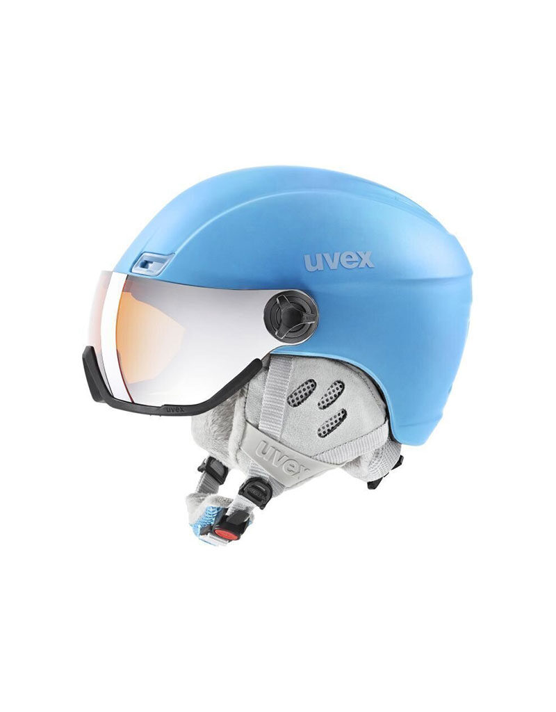 Cască Schi Uvex Visor Style St. Cloudy Blue - imagine 1