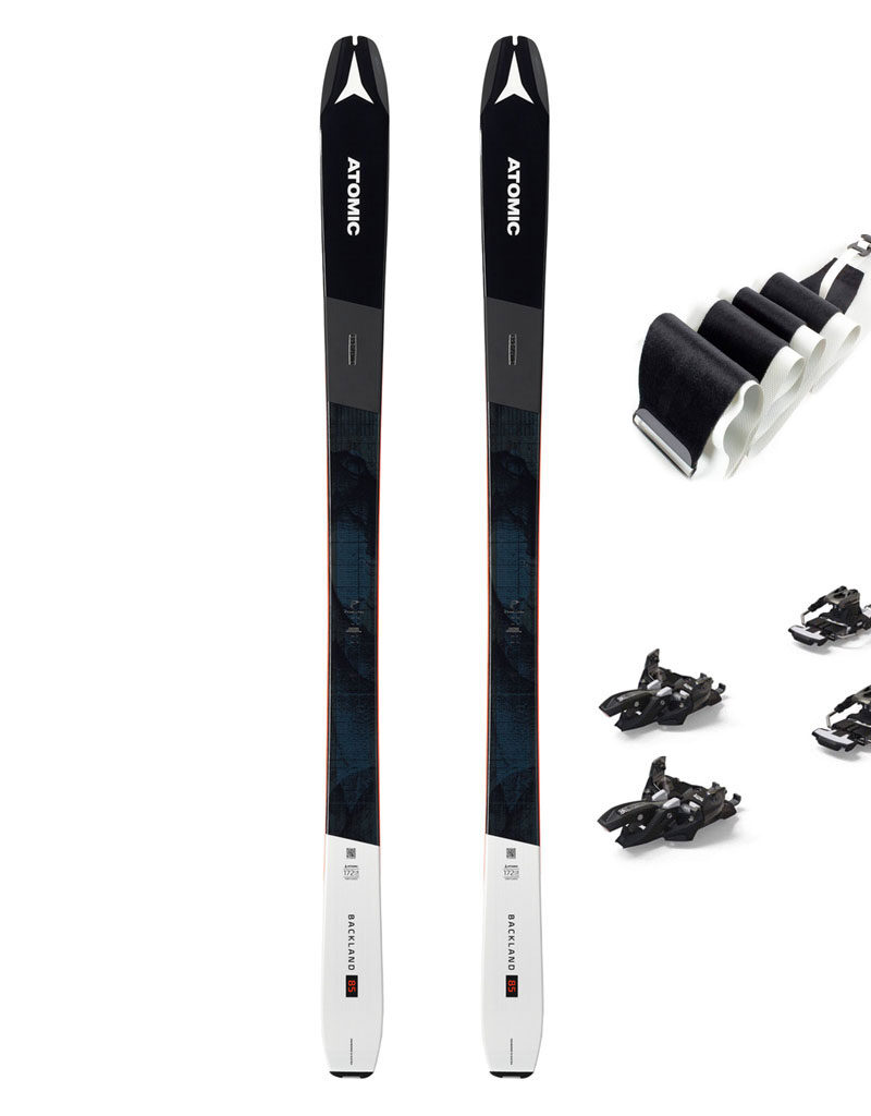 Pachet Schiuri Atomic Backland 85 + Piei focă 85 + Legături Marker Alpinist 9 Long Travel - imagine 1