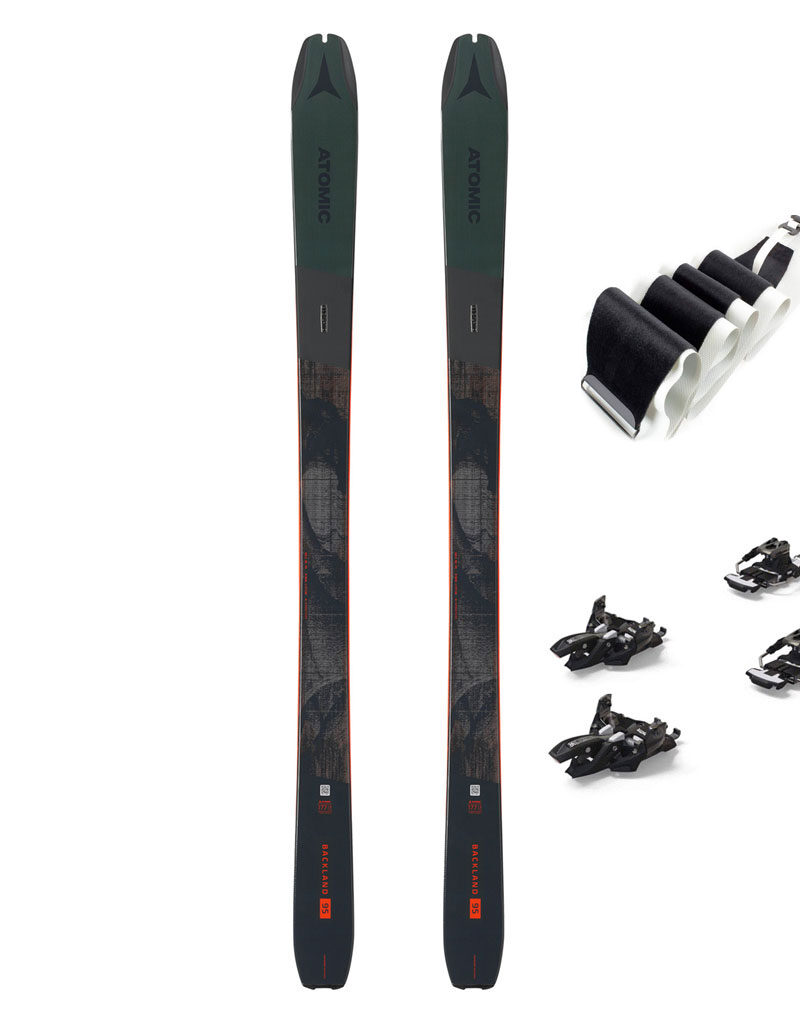 Pachet Schiuri Atomic Backland 95 + Piei focă 95 + Legături Marker Alpinist 12 Long Travel - imagine 1