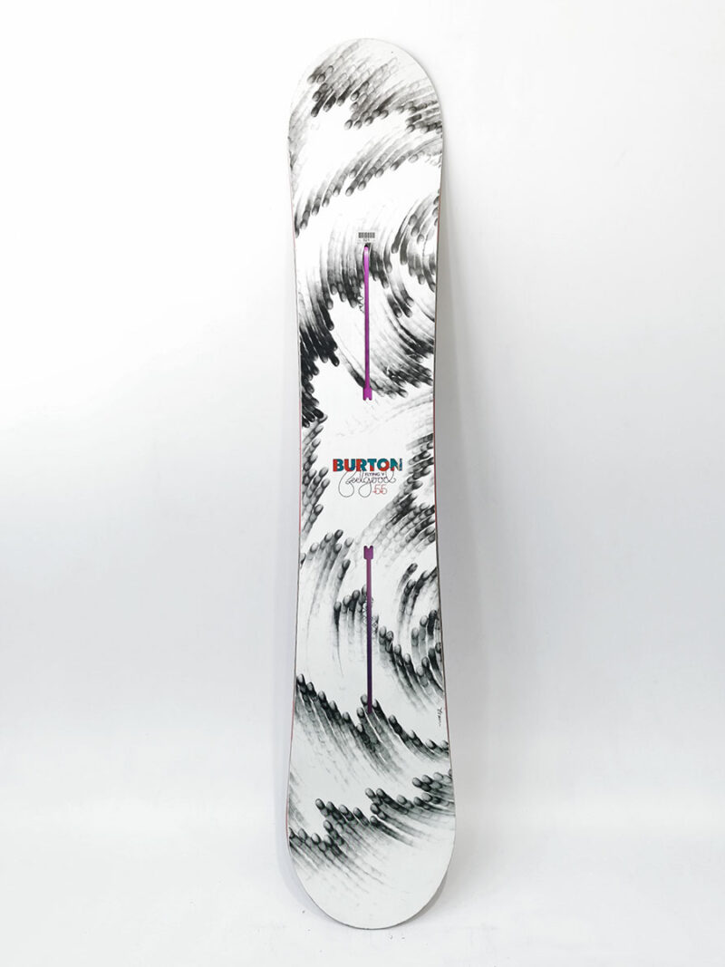 Pachet - Placă Snowboard Burton FeelGood White + Legături Burton Cartel - imagine 1
