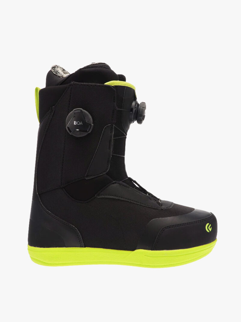 Boots Snowboard Flux GT BOA Black Lime - 2020 - imagine 1