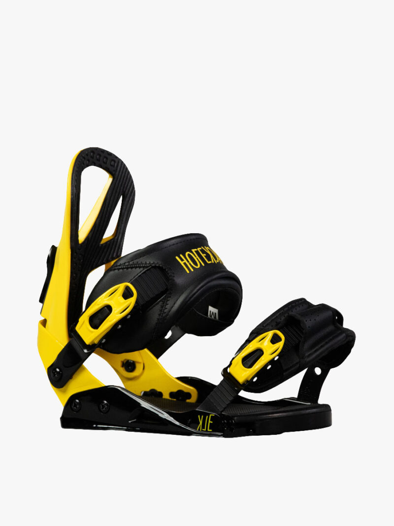 Legături Snowboard BlackHole ELK Black/Yellow - 2021 - imagine 1