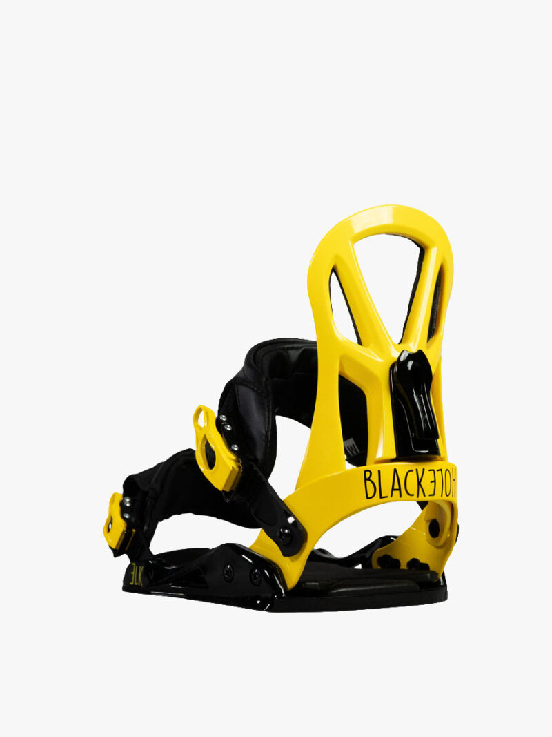 Legături Snowboard BlackHole ELK Black/Yellow - 2021 - imagine 2