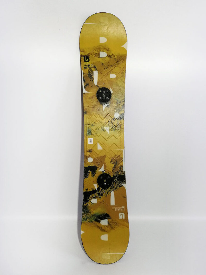Placă Snowboard Burton Progression Yellow - imagine 1