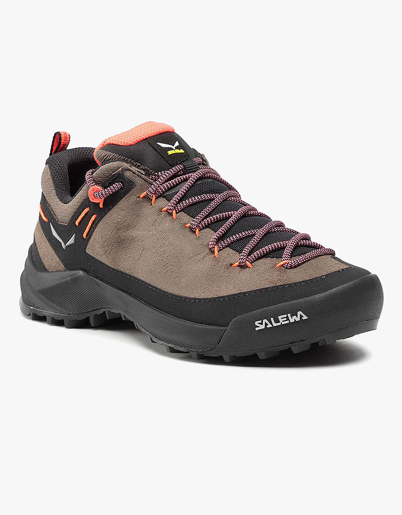 Pantofi Trekkings Salewa Ws Wildfire Leather Brown - imagine 2