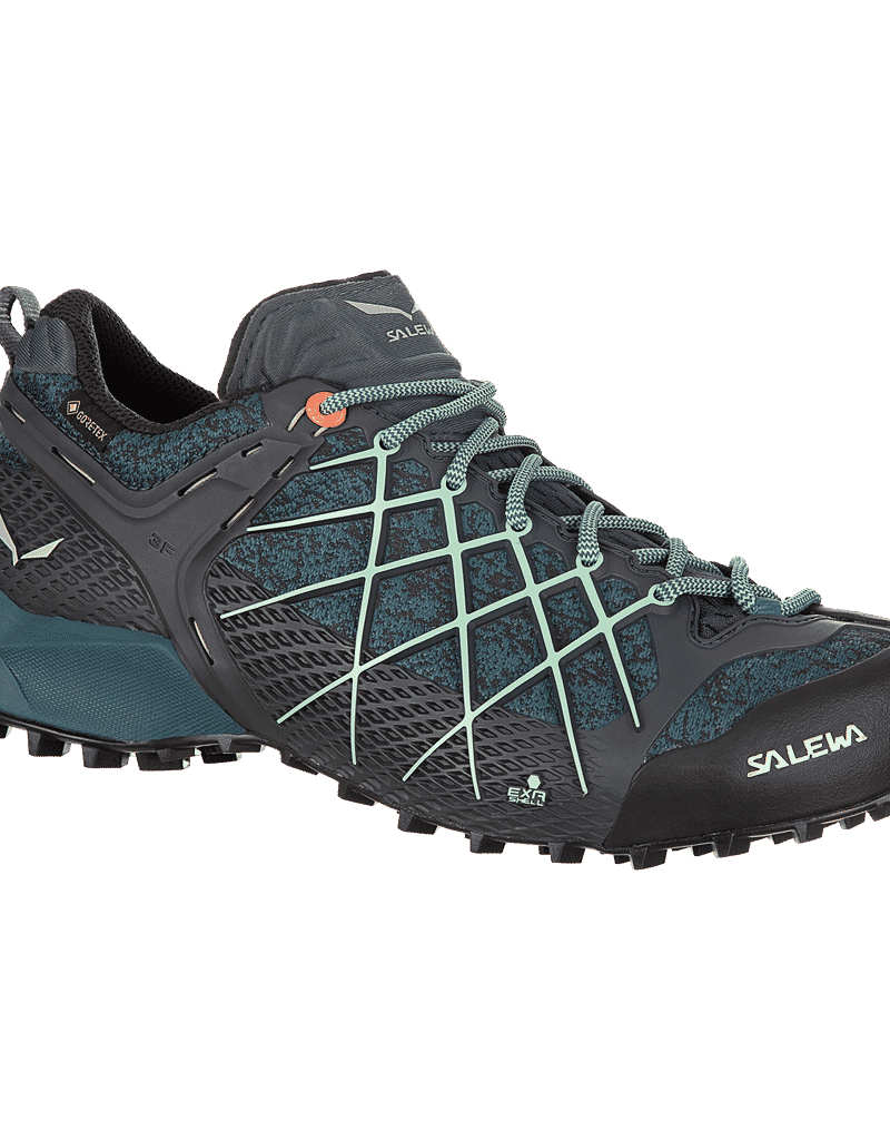 Ghete Trekking Dama Salewa Wildfire Gtx Green - imagine 1