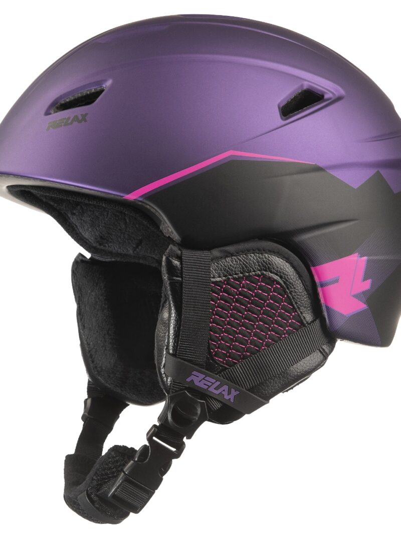 Cască Schi Relax Wild Purple