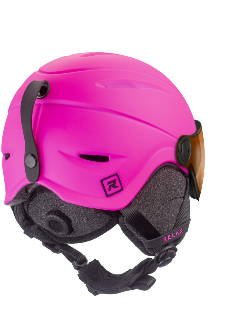 Cască Schi Relax Twister Visor Pink - imagine 2