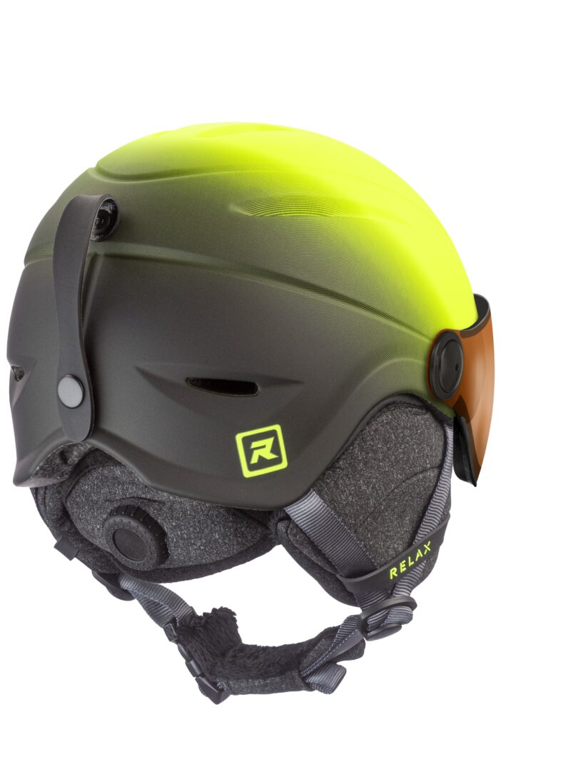 Cască Schi Relax Twister Visor Yellow - imagine 2