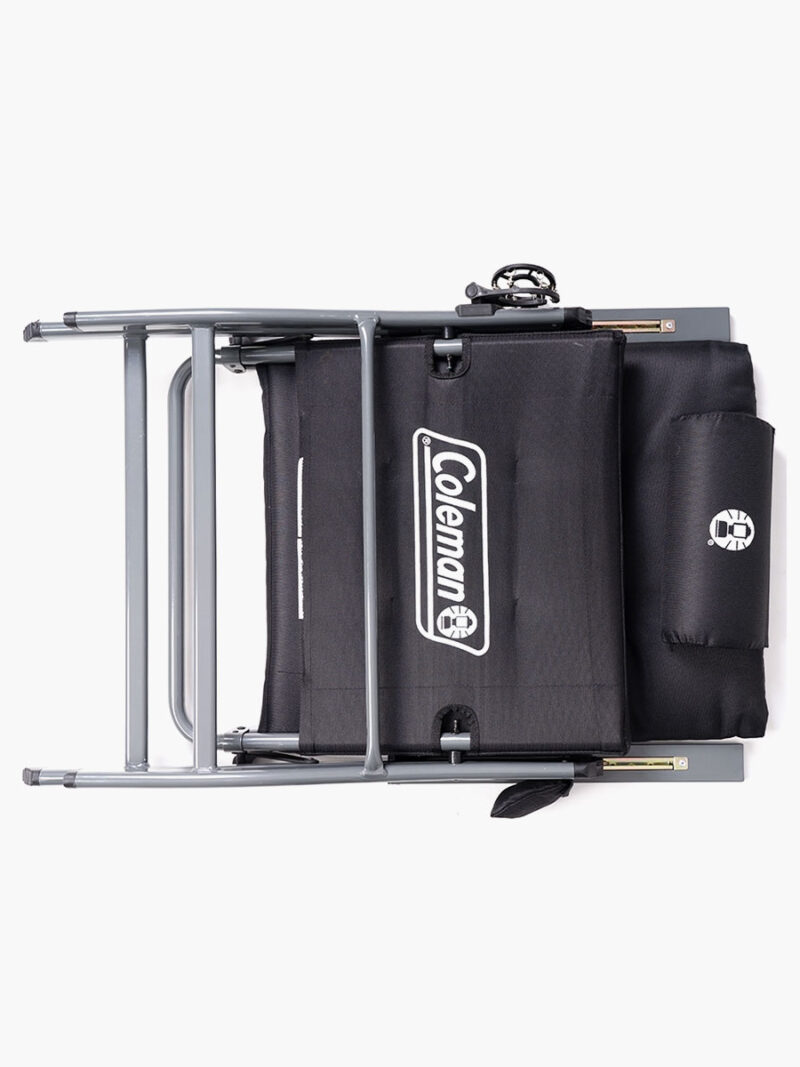Scaun de camping Coleman, reglabil, 5 poziții, suport pentru pahare, aluminiu - imagine 5