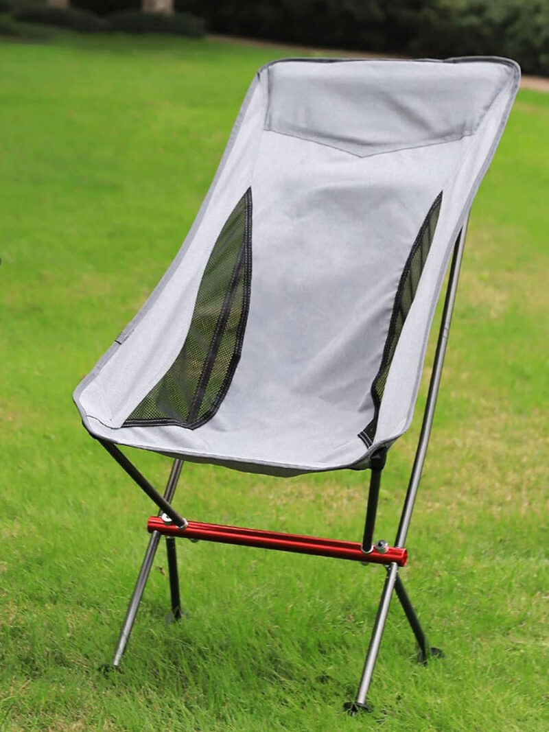 Scaun de camping ultraușor, aluminiu, 1.2 kg, SilteD - imagine 3
