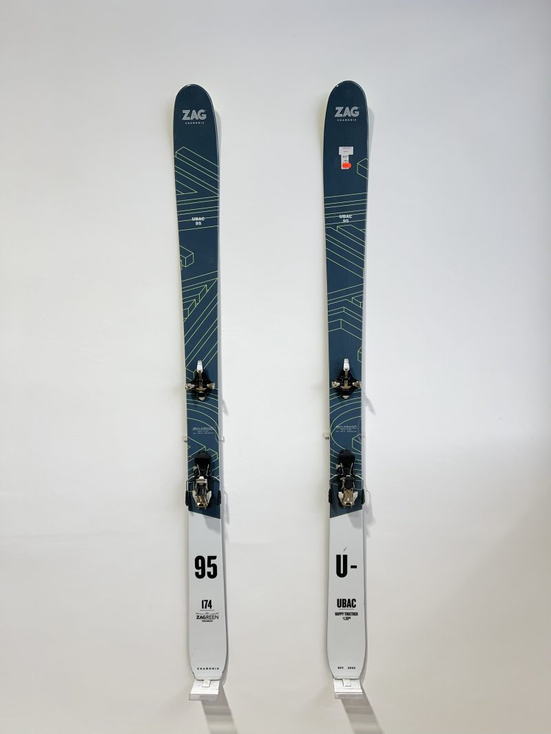 Schiuri Zag Ubac 95 + Legături Dynafit 12 + Piei Foca - imagine 1