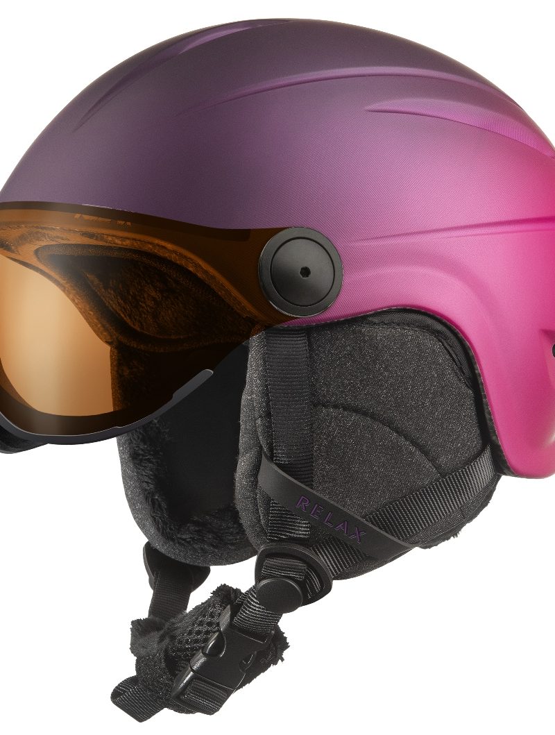 Cască Schi Relax Twister Visor Violet/Pink