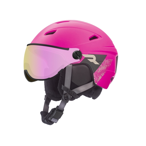 Cască Schi Relax Stealth Neon Pink