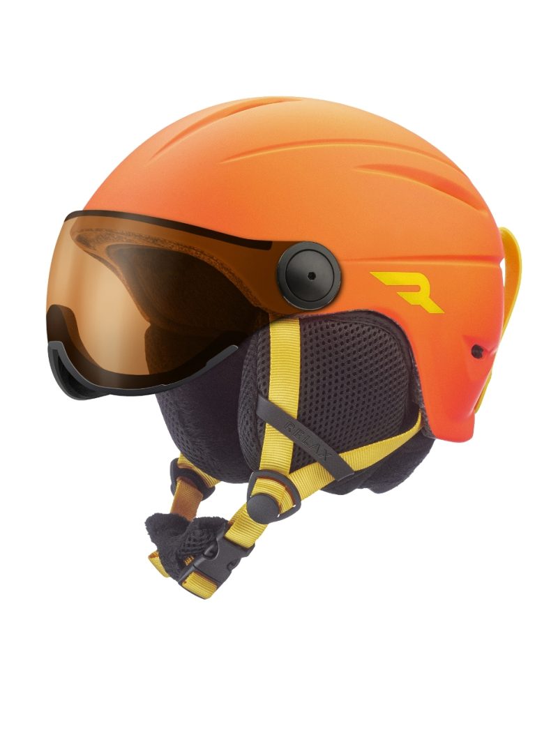 Cască Schi Relax Twister Visor Orange